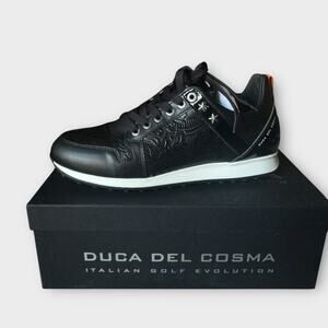 NEW Duca Del Cosma MJ leather spikeless golf shoes 9.5